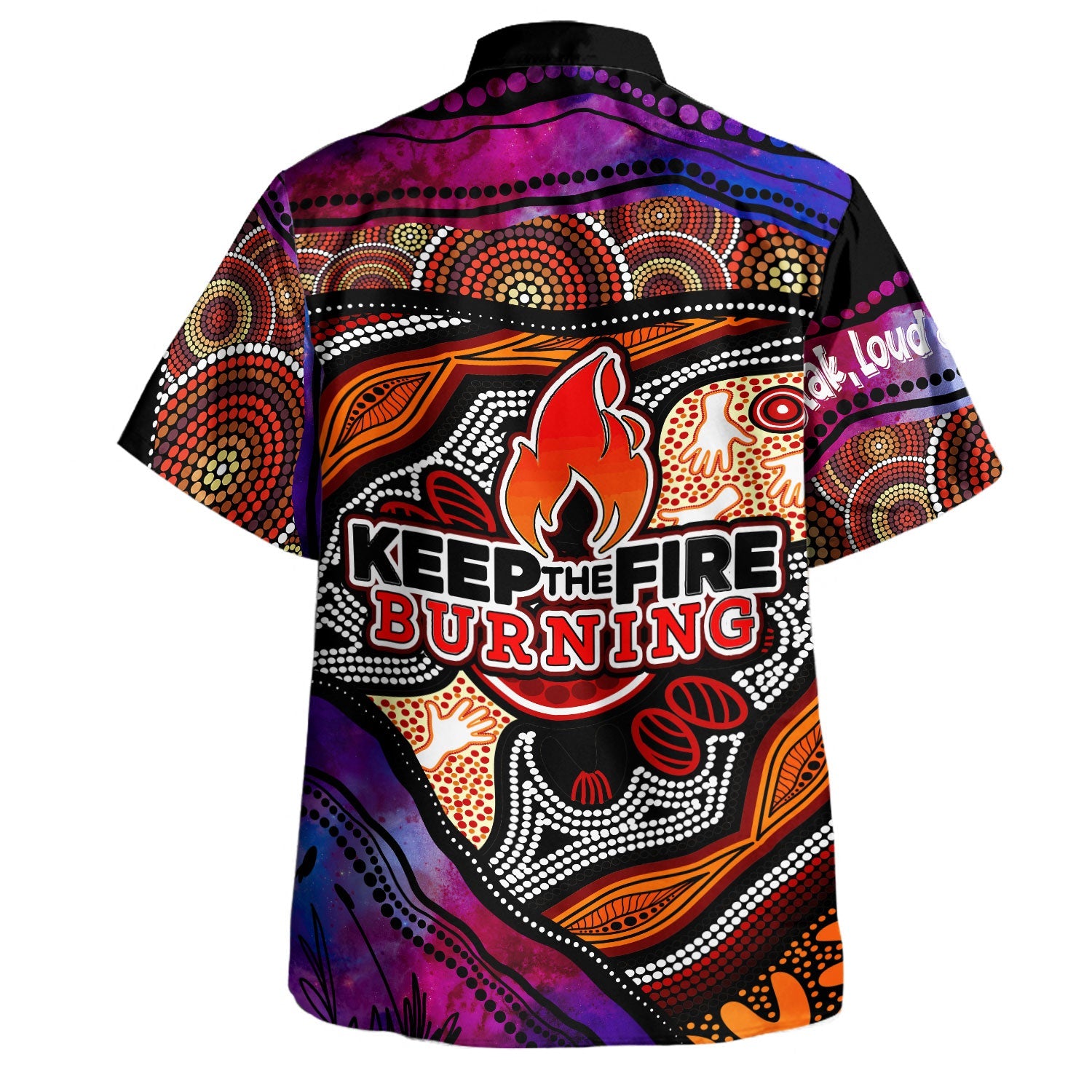 Australia Naidoc Week 2024 Hawaiian Shirt We Will Keep The Fire Burning