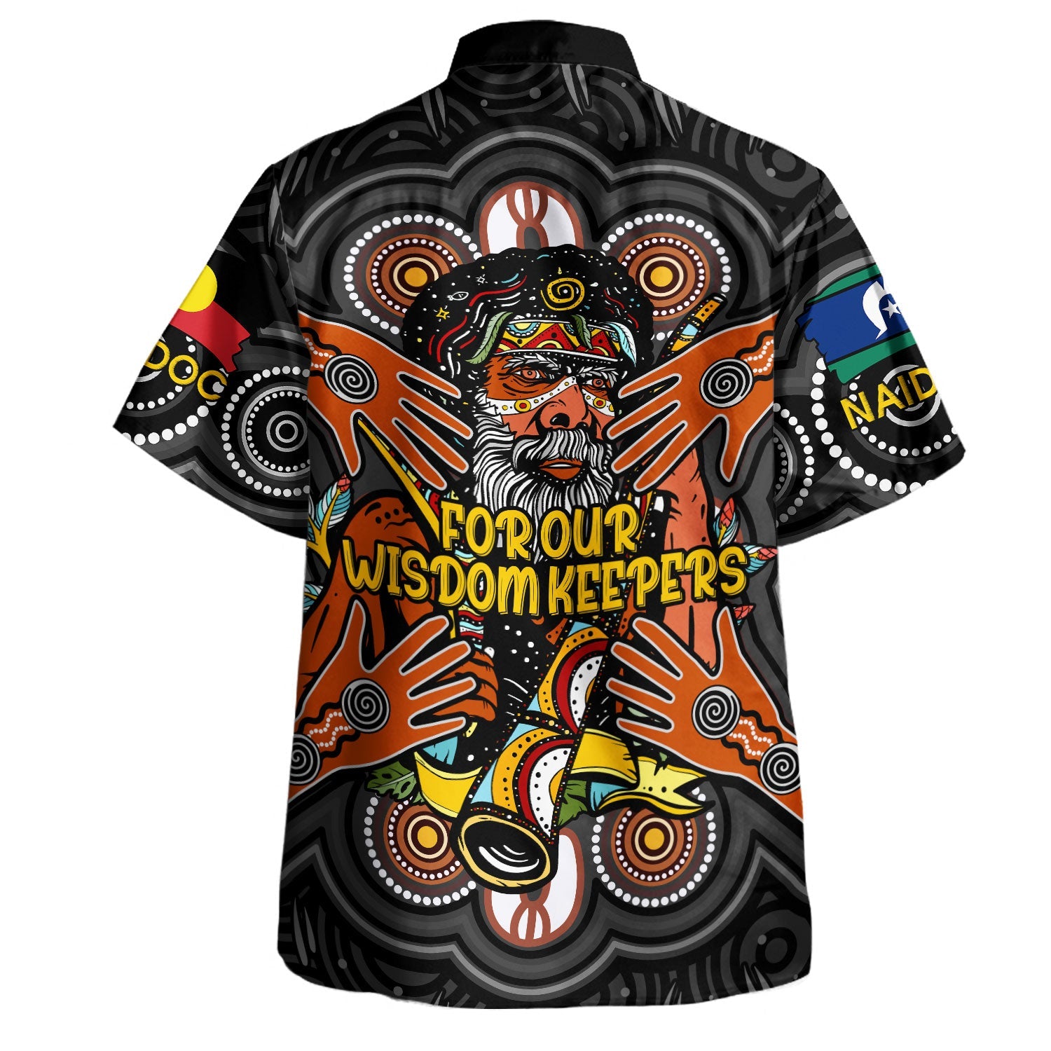 Australia Naidoc Week 2023 Hawaiian Shirt For Our Elders Dot Art Painting (Restock) Hawaiian Shirt